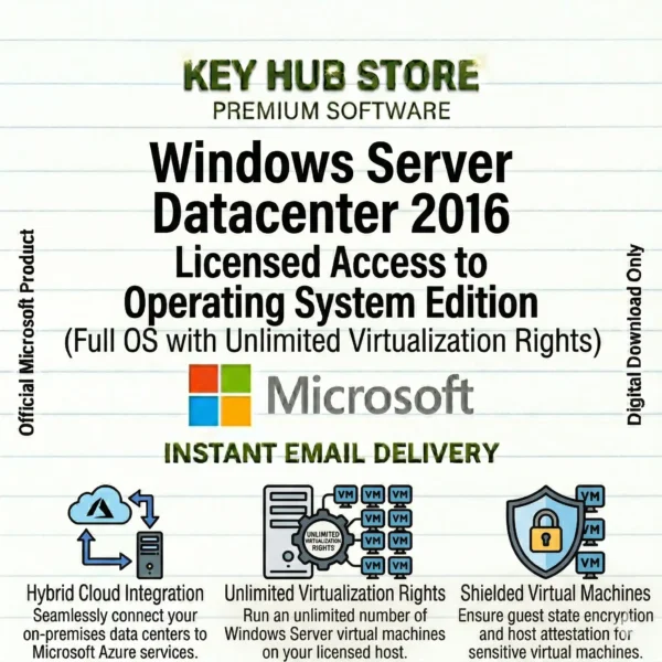 Windows Server Datacenter 2016