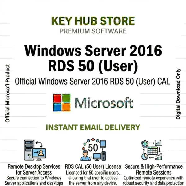 Windows Server 2016 RDS 50 (User)