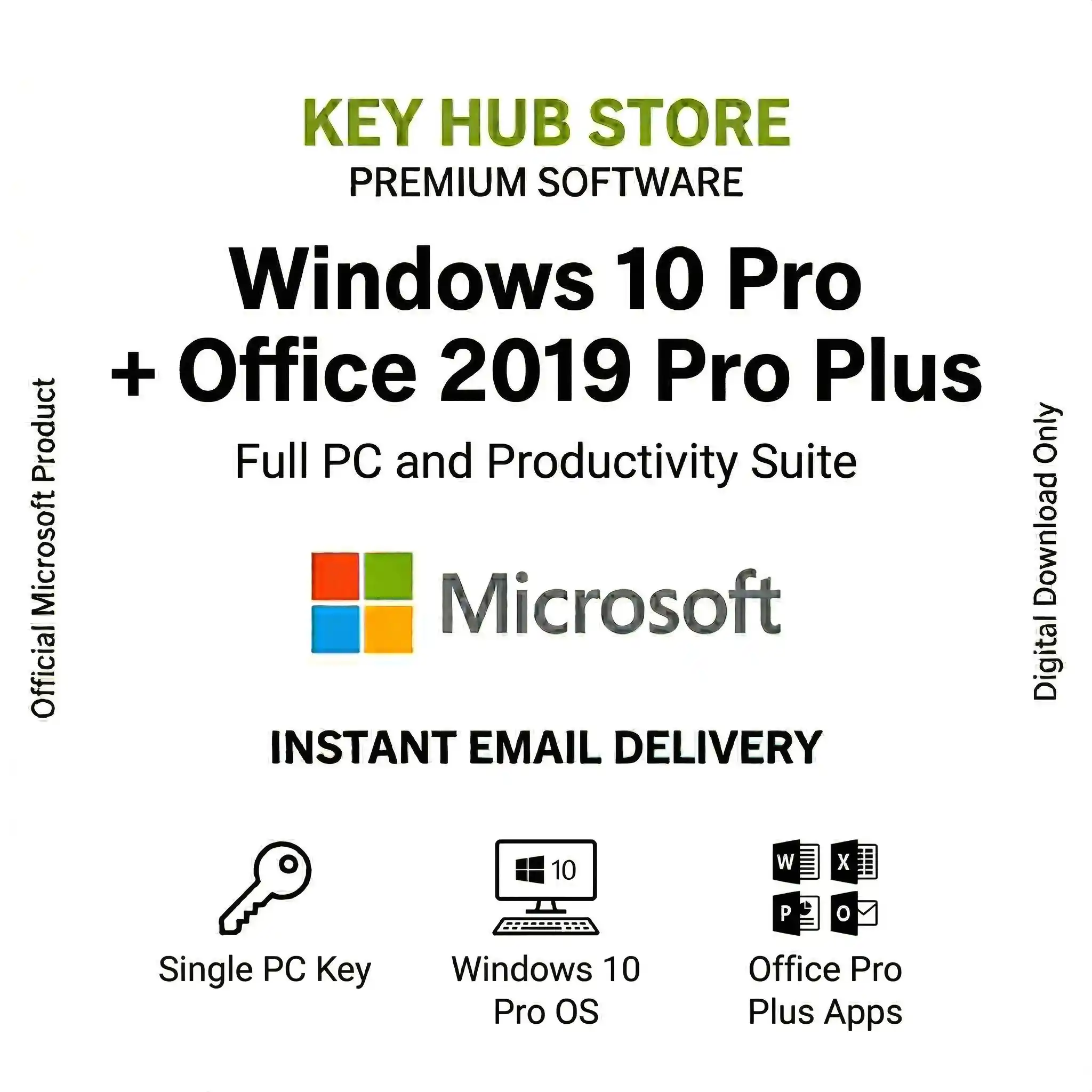 Windows 10 + Office 2019 Pro Plus