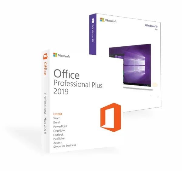 Windows 10 + Office 2019 Pro Plus (Digital License) (Online)